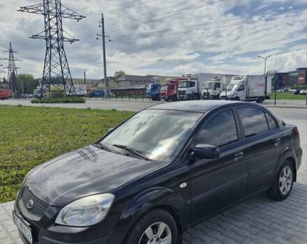 Черный Киа Рио, объемом двигателя 1.4 л и пробегом 184 тыс. км за 4500 $, фото 7 на Automoto.ua