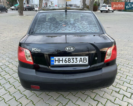 Черный Киа Рио, объемом двигателя 1.4 л и пробегом 297 тыс. км за 3999 $, фото 10 на Automoto.ua