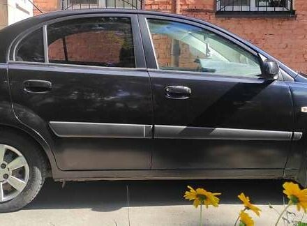 Чорний Кіа Ріо, об'ємом двигуна 1.4 л та пробігом 196 тис. км за 3600 $, фото 2 на Automoto.ua