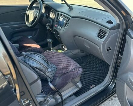 Чорний Кіа Ріо, об'ємом двигуна 1.4 л та пробігом 213 тис. км за 5100 $, фото 24 на Automoto.ua