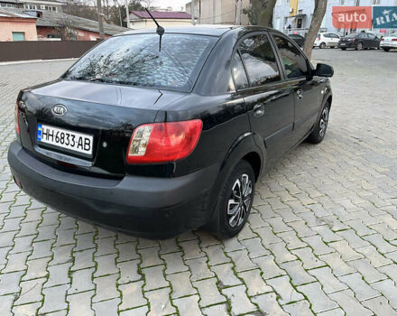 Черный Киа Рио, объемом двигателя 1.4 л и пробегом 297 тыс. км за 3999 $, фото 8 на Automoto.ua