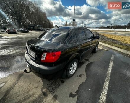 Черный Киа Рио, объемом двигателя 1.49 л и пробегом 152 тыс. км за 3500 $, фото 6 на Automoto.ua
