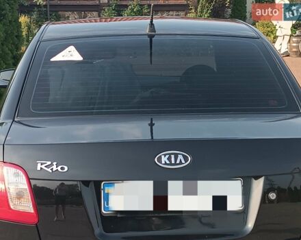 Черный Киа Рио, объемом двигателя 1.4 л и пробегом 196 тыс. км за 4200 $, фото 3 на Automoto.ua