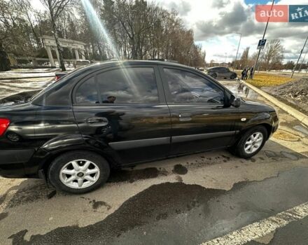 Черный Киа Рио, объемом двигателя 1.49 л и пробегом 152 тыс. км за 3500 $, фото 7 на Automoto.ua