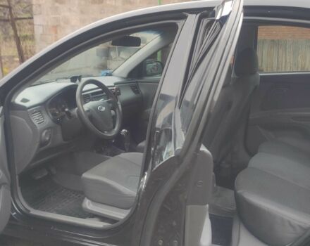 Черный Киа Рио, объемом двигателя 1.4 л и пробегом 229 тыс. км за 4200 $, фото 5 на Automoto.ua