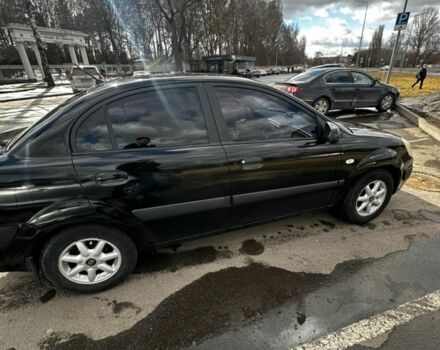 Черный Киа Рио, объемом двигателя 1.49 л и пробегом 152 тыс. км за 3200 $, фото 13 на Automoto.ua