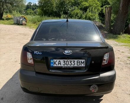 Черный Киа Рио, объемом двигателя 1.4 л и пробегом 135 тыс. км за 5500 $, фото 1 на Automoto.ua