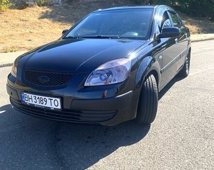 Черный Киа Рио, объемом двигателя 1.5 л и пробегом 200 тыс. км за 2900 $, фото 2 на Automoto.ua