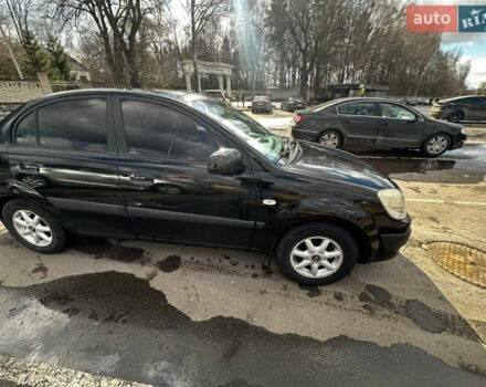 Черный Киа Рио, объемом двигателя 1.49 л и пробегом 152 тыс. км за 3200 $, фото 8 на Automoto.ua