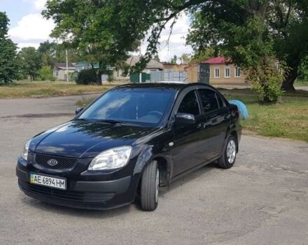 Черный Киа Рио, объемом двигателя 1.4 л и пробегом 104 тыс. км за 7000 $, фото 18 на Automoto.ua