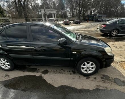 Черный Киа Рио, объемом двигателя 1.49 л и пробегом 152 тыс. км за 3200 $, фото 15 на Automoto.ua