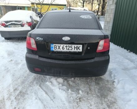 Чорний Кіа Ріо, об'ємом двигуна 1.4 л та пробігом 265 тис. км за 3650 $, фото 7 на Automoto.ua