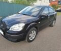 Черный Киа Рио, объемом двигателя 1.4 л и пробегом 156 тыс. км за 4800 $, фото 1 на Automoto.ua