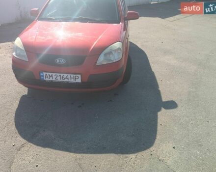 Черный Киа Рио, объемом двигателя 1.4 л и пробегом 189 тыс. км за 4500 $, фото 1 на Automoto.ua