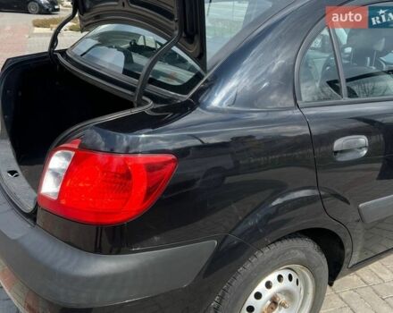 Черный Киа Рио, объемом двигателя 1.4 л и пробегом 146 тыс. км за 4350 $, фото 1 на Automoto.ua
