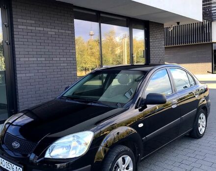 Чорний Кіа Ріо, об'ємом двигуна 1.4 л та пробігом 291 тис. км за 4200 $, фото 5 на Automoto.ua