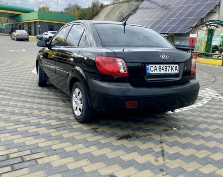 Черный Киа Рио, объемом двигателя 1.4 л и пробегом 152 тыс. км за 4600 $, фото 2 на Automoto.ua