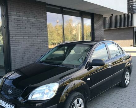 Черный Киа Рио, объемом двигателя 1.4 л и пробегом 291 тыс. км за 4200 $, фото 4 на Automoto.ua