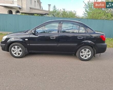 Черный Киа Рио, объемом двигателя 1.4 л и пробегом 156 тыс. км за 4800 $, фото 2 на Automoto.ua