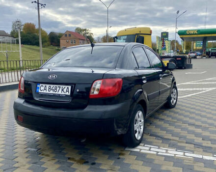 Черный Киа Рио, объемом двигателя 1.4 л и пробегом 152 тыс. км за 4600 $, фото 3 на Automoto.ua