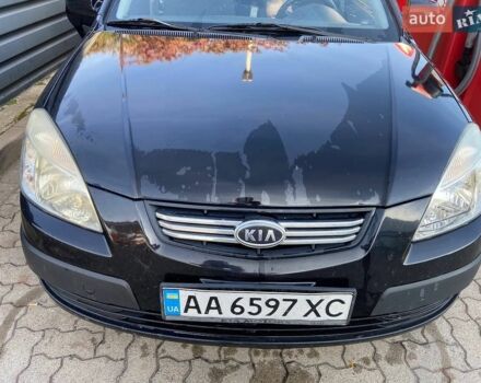 Чорний Кіа Ріо, об'ємом двигуна 1.4 л та пробігом 220 тис. км за 4500 $, фото 2 на Automoto.ua