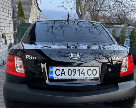 Черный Киа Рио, объемом двигателя 1.5 л и пробегом 287 тыс. км за 5500 $, фото 2 на Automoto.ua