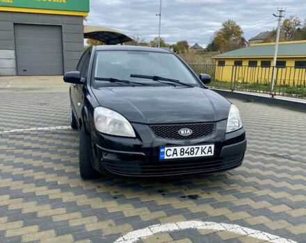Черный Киа Рио, объемом двигателя 1.4 л и пробегом 152 тыс. км за 4600 $, фото 1 на Automoto.ua