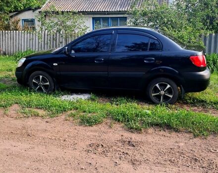 Черный Киа Рио, объемом двигателя 1.4 л и пробегом 145 тыс. км за 4300 $, фото 7 на Automoto.ua