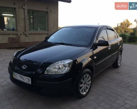 Черный Киа Рио, объемом двигателя 1.5 л и пробегом 360 тыс. км за 3900 $, фото 2 на Automoto.ua