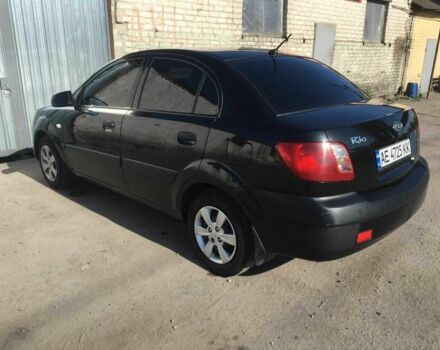Черный Киа Рио, объемом двигателя 1.4 л и пробегом 211 тыс. км за 4000 $, фото 1 на Automoto.ua