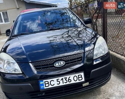 Черный Киа Рио, объемом двигателя 1.4 л и пробегом 210 тыс. км за 5500 $, фото 9 на Automoto.ua