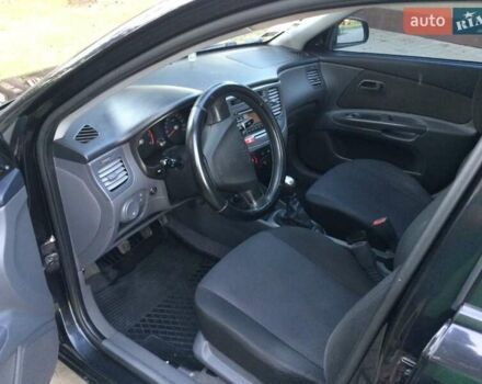 Черный Киа Рио, объемом двигателя 1.5 л и пробегом 360 тыс. км за 3900 $, фото 7 на Automoto.ua