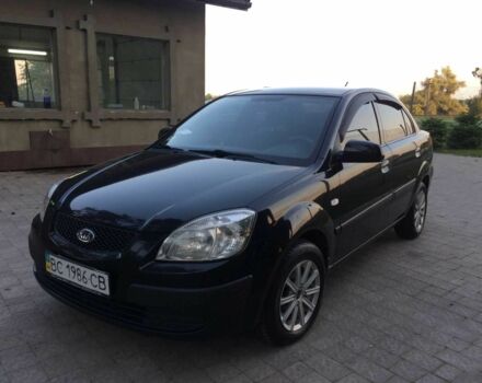 Чорний Кіа Ріо, об'ємом двигуна 1.6 л та пробігом 360 тис. км за 3900 $, фото 8 на Automoto.ua