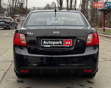 Черный Киа Рио, объемом двигателя 1.4 л и пробегом 151 тыс. км за 6490 $, фото 12 на Automoto.ua