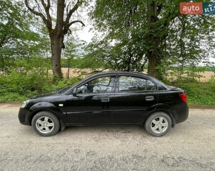 Черный Киа Рио, объемом двигателя 1.4 л и пробегом 91 тыс. км за 4500 $, фото 3 на Automoto.ua