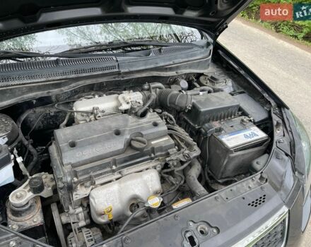 Черный Киа Рио, объемом двигателя 1.4 л и пробегом 91 тыс. км за 4500 $, фото 23 на Automoto.ua