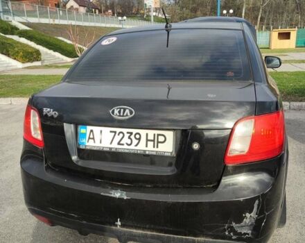 Черный Киа Рио, объемом двигателя 1.4 л и пробегом 253 тыс. км за 4000 $, фото 7 на Automoto.ua