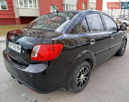Черный Киа Рио, объемом двигателя 1.5 л и пробегом 155 тыс. км за 5650 $, фото 6 на Automoto.ua