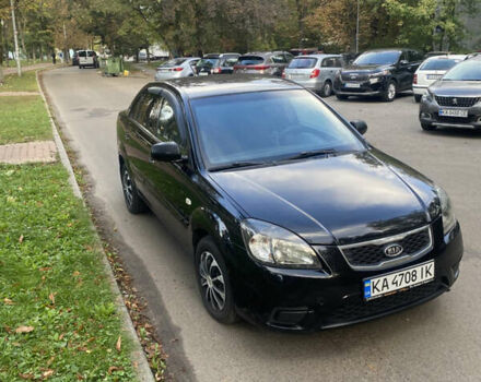 Черный Киа Рио, объемом двигателя 1.6 л и пробегом 125 тыс. км за 4950 $, фото 1 на Automoto.ua