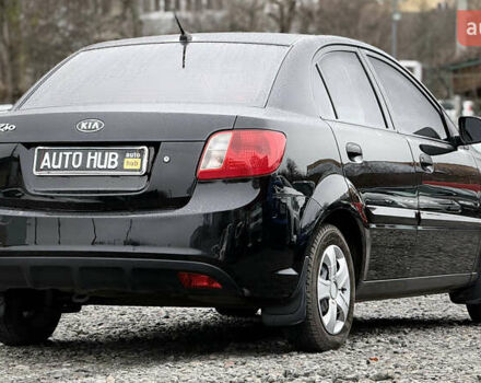 Черный Киа Рио, объемом двигателя 1.4 л и пробегом 100 тыс. км за 5000 $, фото 12 на Automoto.ua