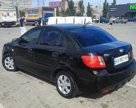 Черный Киа Рио, объемом двигателя 1.4 л и пробегом 224 тыс. км за 4600 $, фото 6 на Automoto.ua