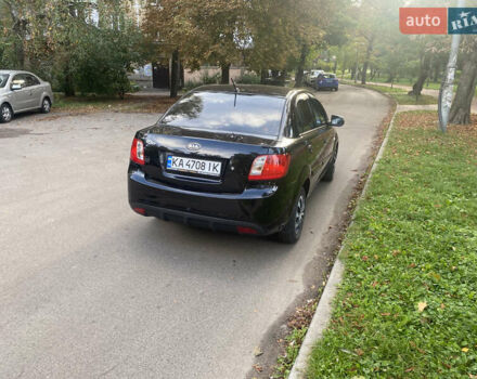 Черный Киа Рио, объемом двигателя 1.6 л и пробегом 125 тыс. км за 4950 $, фото 3 на Automoto.ua