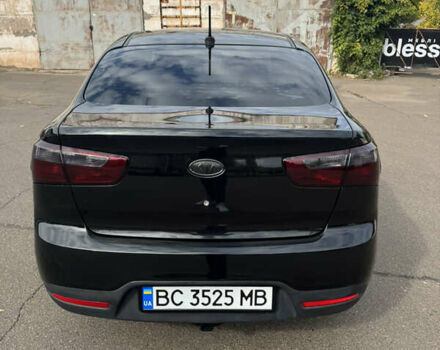 Черный Киа Рио, объемом двигателя 1.59 л и пробегом 220 тыс. км за 5500 $, фото 2 на Automoto.ua