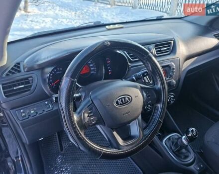 Черный Киа Рио, объемом двигателя 1.59 л и пробегом 231 тыс. км за 7100 $, фото 21 на Automoto.ua