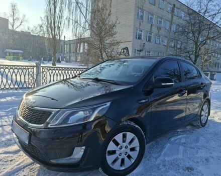 Черный Киа Рио, объемом двигателя 1.6 л и пробегом 231 тыс. км за 7400 $, фото 1 на Automoto.ua
