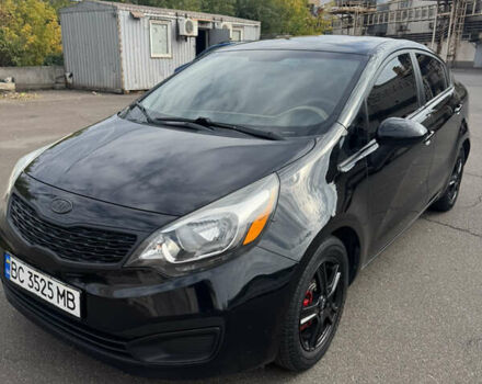 Черный Киа Рио, объемом двигателя 1.59 л и пробегом 220 тыс. км за 5500 $, фото 6 на Automoto.ua