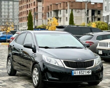 Черный Киа Рио, объемом двигателя 1.4 л и пробегом 180 тыс. км за 5900 $, фото 6 на Automoto.ua