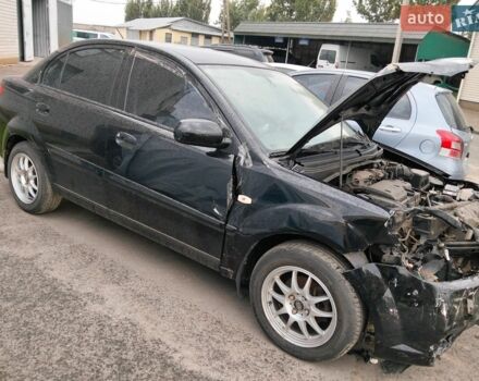 Чорний Кіа Ріо, об'ємом двигуна 1.4 л та пробігом 160 тис. км за 2450 $, фото 2 на Automoto.ua