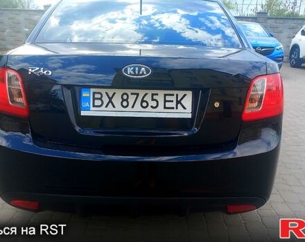 Черный Киа Рио, объемом двигателя 1.4 л и пробегом 49 тыс. км за 4800 $, фото 12 на Automoto.ua