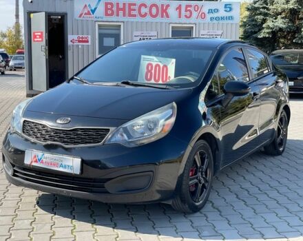 Черный Киа Рио, объемом двигателя 1.6 л и пробегом 220 тыс. км за 5500 $, фото 2 на Automoto.ua